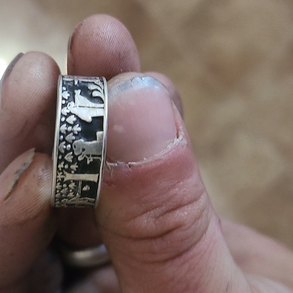 Silver ring - Picture 3 of 5